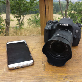 Samsung S7 Edge und Canon EOS 700D Vergleich