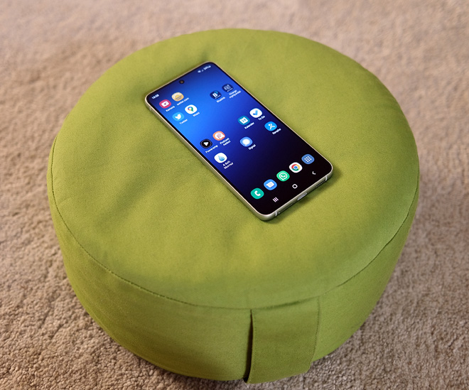 Samsung Galaxy S21 FE Android Startbildschirm (Desktop)