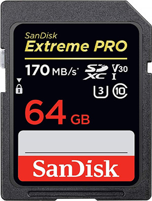 SanDisk Extreme Pro SDXC Speicherkarte 64 GB