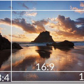 Fotoformate - unterschiedliche Seitenverhältnisse in einem Foto